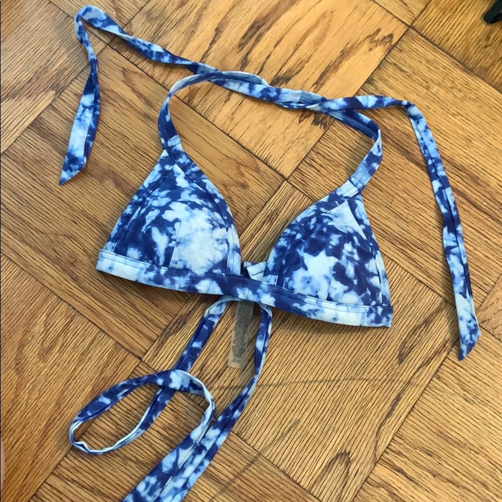 VS PINK tie dye swim top